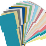 1-5/8" W x 5" H - Antimicrobial Stat Flag Alert Blank Products M2263 First Products