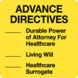 First Products Med-Alert Labels - 14 Titles Available - 2 1/2" x 2 1/2" 