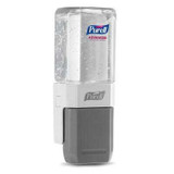 First Products PURELL ES1 Dispenser Starter Kit, Push-Style Hand Sanitizer Dispenser, 450 mL Gel Refill Included,  Gray 