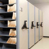 First Products Mobile Aisle Shelf Storage 