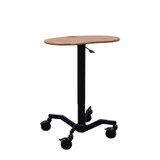 First Products Mov-it Mobile Desk: Curved Small 