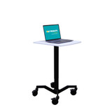 Mov-it Mobile Standing Desk: Rectangle All Mobile Workstations FP-1034-R00-SD First Products