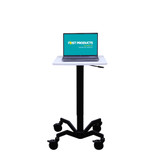 Mov-it Mobile Standing Desk: Rectangle All Mobile Workstations FP-1034-R00-SD First Products