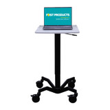Mov-it Mobile Standing Desk: Rectangle All Mobile Workstations FP-1034-R00-SD First Products