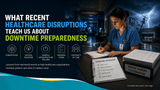 What Recent Healthcare Disruptions Teach Us About Downtime Preparedness