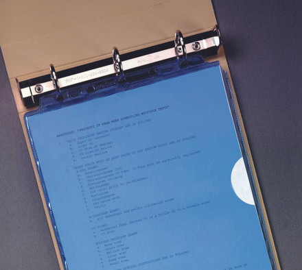 First Products T/O Full Page Vinyl Sheet Protectors 