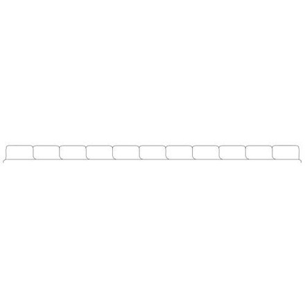 First Products T/O Blank 11 Tab Set Poly Dividers - Antimicrobial 