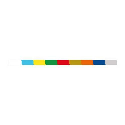 First Products T/O Blank 9 Tab Set Poly Dividers - Antimicrobial 