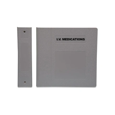 First Products I.V. Medications: Side Open  3 Ring - ALL 