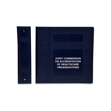 First Products Joint Commission on Accreditation of Healthcare Organizations: Side Open  3 Ring - ALL 