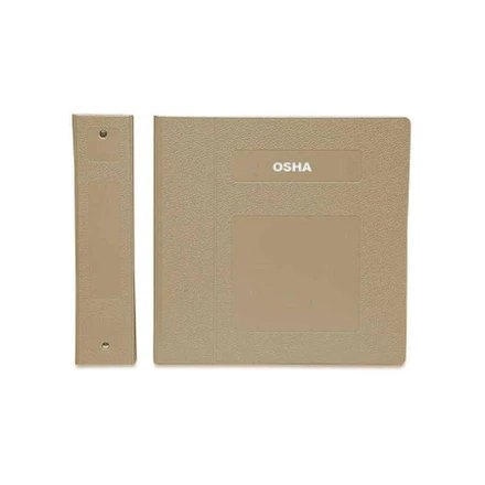 First Products OSHA Manual: Side -Open  3 Ring - ALL 