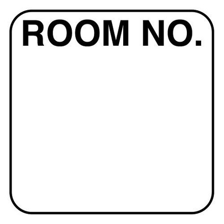 Standard Room Number Label 1 3/16" W x 1 3/16" H, 200/Roll Products 5013 First Products Standard Room Number Label 1 3/16" W x 1 3/16" H, 200/Roll Products 5013 First Products