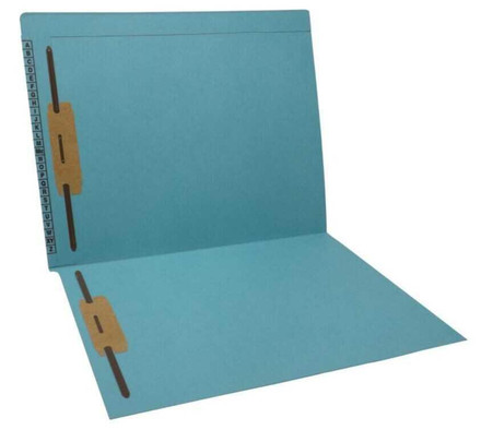 First Products 50 per box Kardex - Color scan Style Folders (Two Fasteners) 