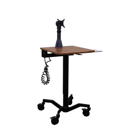Mov-it Mobile Desk: All-In-One Monitor Monitor / Panel PC Carts FP-1029-R00-SD First Products