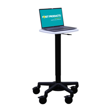 Mov-it Mobile Desk: Mini Rectangle All Mobile Workstations FP-1036-R00-SD First Products