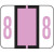 Tab Compatible Vinyl Kimdura Numeric Label -Series 1282 Products CT-1282 First Products