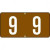 Kimdura Tab Compatible Vinyl Kimdura Numeric Label - Series 1277 