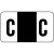 Jeter Compatible Alpha Label Laminated - Series 2500 Products CT-2500 First Products