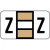  Jeter Compatible Alpha Label Laminated - Series 2500 