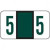  Jeter Compatible Numeric Label Laminated - Series 6100 