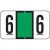  Jeter Compatible Numeric Label Laminated - Series 7300 