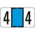  Jeter Compatible Numeric Label Laminated - Series 7300 