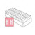 GBS Compatible Laminated  Alpha Series 2 Tier Dispenser Tray Set 27 A-Z 