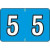  Barkley Compatible Numeric Label Laminated 