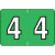  Barkley Compatible Numeric Label Laminated 