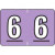  Barkley Compatible Numeric Label Laminated 