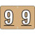  Barkley Compatible Numeric Label Laminated 