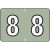  Barkley Compatible Numeric Label Laminated 
