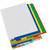 First Products T/O Dialysis 19 Tab Set Poly Dividers - Antimicrobial 