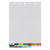 First Products T/O Dialysis 19 Tab Set Poly Dividers - Antimicrobial 