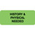 First Products Med-Alert Labels - 20 Titles Available - 2 1/4" x 15/16" 