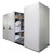 First Products Mobile Aisle Shelf Storage 