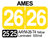 2026 AMES AAYM-26-T4 Yellow Laminated 500/roll