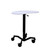 Mov-it Mobile Desk: Curved Large All Mobile Workstations FP-1030-R00-SD First Products