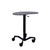 Mov-it Mobile Desk: Curved Large All Mobile Workstations FP-1030-R00-SD First Products
