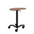 Mov-it Mobile Desk: Curved Large All Mobile Workstations FP-1030-R00-SD First Products