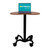 First Products Mov-it Mobile Desk: Curved Large 