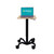 Mov-it Mobile Standing Desk: Rectangle All Mobile Workstations FP-1034-R00-SD First Products
