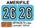 2026 AMERIFILE ARYM-26-T4 Lt Blue Laminated 500/roll Year Labels ARYM-26-T4 First Products