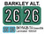  2026 BARKLEY ALT. BKYM-26-T4Green/Blk Laminated 500/roll 