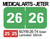  2026 MEDICAL ARTS - JETER MJYM-26-T4 Green Laminated 500/roll 