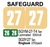  2027 SAFEGUARD SGYM-27-T4 DK Tan Laminated 500/roll 