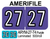  2027 AMERIFILE ARYM-27-T4 Purple Laminated 500/roll 