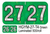  2027 HOLOGRAPHIC HGYM-27-T4 Green Laminated 500/roll 