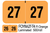  2027 PMA FLUORESCENT FOYM-27-T4 Fl Orange Laminated 500/roll 