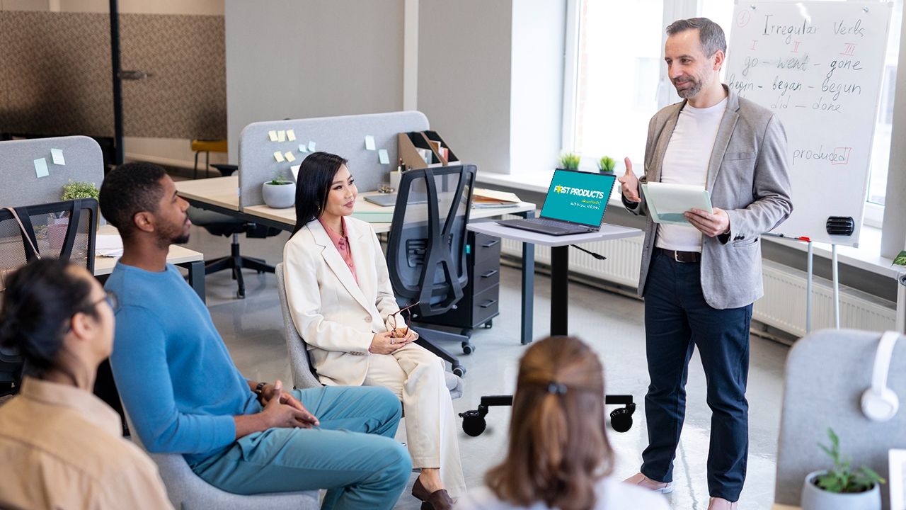 Mov-it Mobile Desks sit stand desks